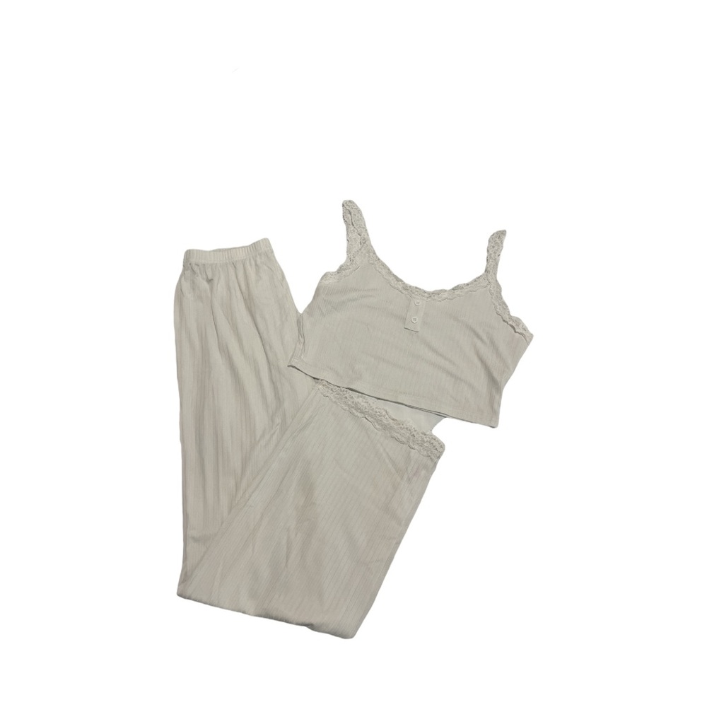 Shein | White Pajama Set